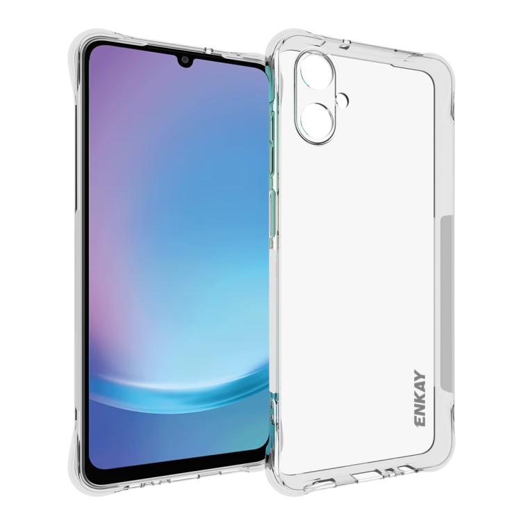 ENKAY Hat-Prince Transparent TPU Shockproof Phone Case, For Samsung Galaxy S26+ 5G, For Samsung Galaxy S26 Ultra 5G, For Samsung Galaxy S26 5G, For Samsung Galaxy A57 5G, For Samsung Galaxy A37 5G, For Samsung Galaxy S25 FE 5G, For Samsung Galaxy M36 5...