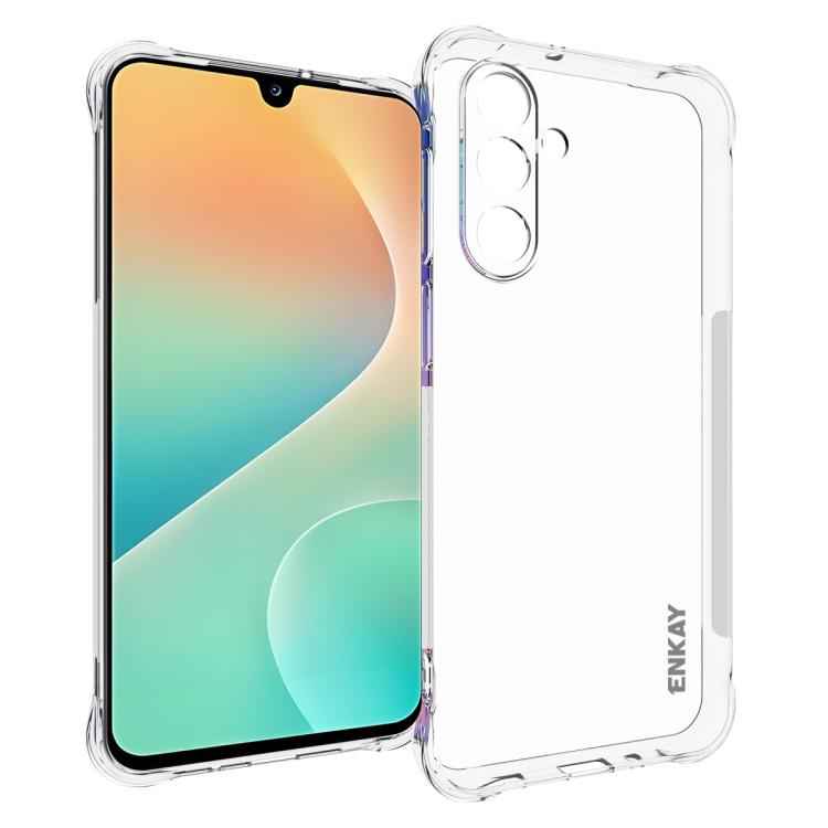 ENKAY Hat-Prince Transparent TPU Shockproof Phone Case, For Samsung Galaxy S26+ 5G, For Samsung Galaxy S26 Ultra 5G, For Samsung Galaxy S26 5G, For Samsung Galaxy A57 5G, For Samsung Galaxy A37 5G, For Samsung Galaxy S25 FE 5G, For Samsung Galaxy M36 5...