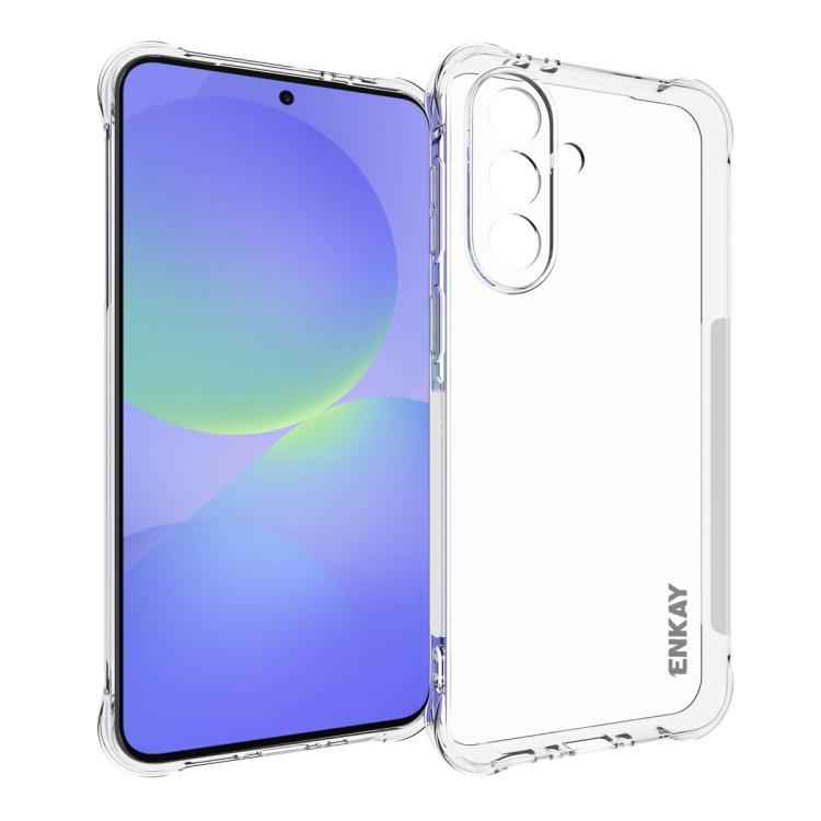 ENKAY Hat-Prince Transparent TPU Shockproof Phone Case, For Samsung Galaxy S26+ 5G, For Samsung Galaxy S26 Ultra 5G, For Samsung Galaxy S26 5G, For Samsung Galaxy A57 5G, For Samsung Galaxy A37 5G, For Samsung Galaxy S25 FE 5G, For Samsung Galaxy M36 5...