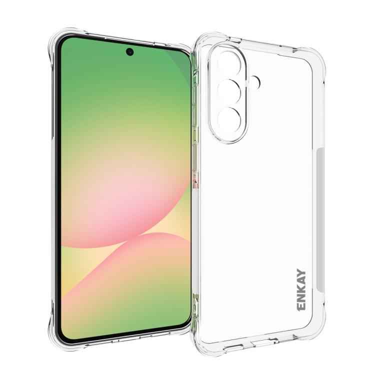 ENKAY Hat-Prince Transparent TPU Shockproof Phone Case, For Samsung Galaxy S26+ 5G, For Samsung Galaxy S26 Ultra 5G, For Samsung Galaxy S26 5G, For Samsung Galaxy A57 5G, For Samsung Galaxy A37 5G, For Samsung Galaxy S25 FE 5G, For Samsung Galaxy M36 5...