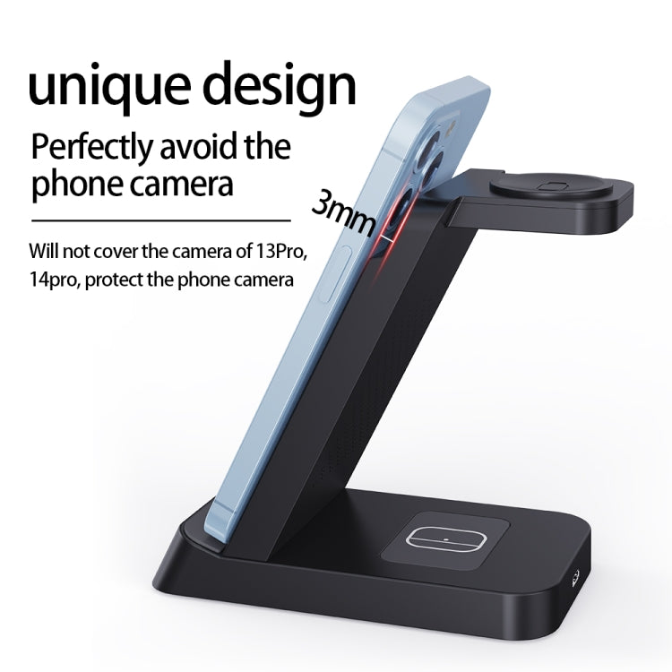B20A 15W Qi Wireless Charger Charging Stand Compatible for iPhone iWatch Airpods
