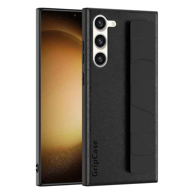 Skin Elastic Wrist Grip Back Cover Phone Case, For Samsung Galaxy S25 5G, For Samsung Galaxy S25+ 5G, For Samsung Galaxy S25 Ultra 5G, For Samsung Galaxy S24 Ultra 5G, For Samsung Galaxy S24+ 5G, For Samsung Galaxy S24 5G, For Samsung Galaxy S23 Ultra ...