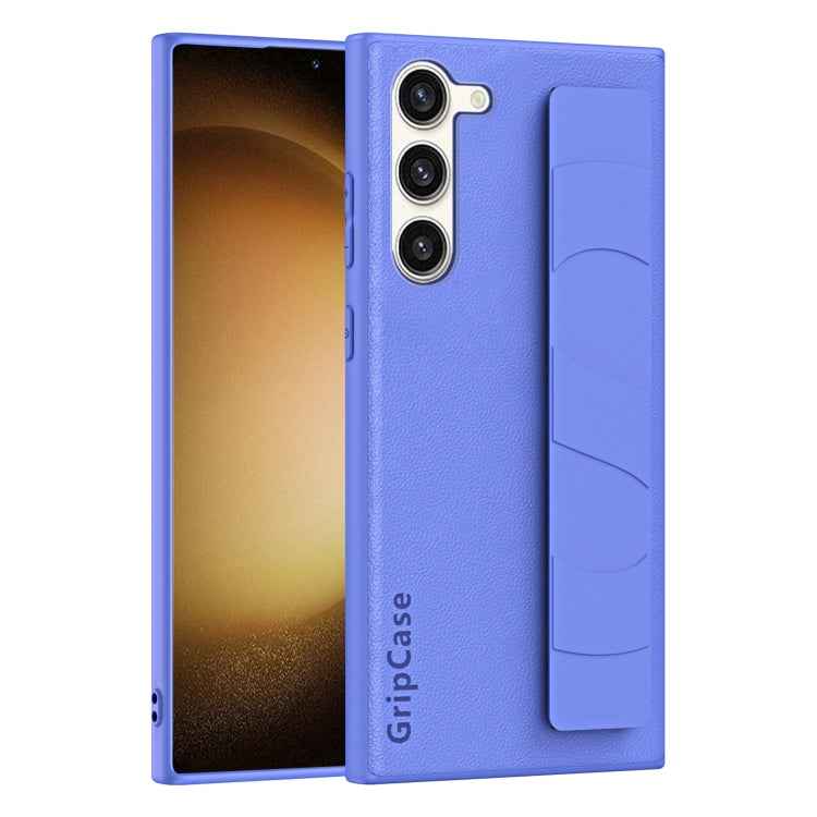 Skin Elastic Wrist Grip Back Cover Phone Case, For Samsung Galaxy S25 5G, For Samsung Galaxy S25+ 5G, For Samsung Galaxy S25 Ultra 5G, For Samsung Galaxy S24 Ultra 5G, For Samsung Galaxy S24+ 5G, For Samsung Galaxy S24 5G, For Samsung Galaxy S23 Ultra ...