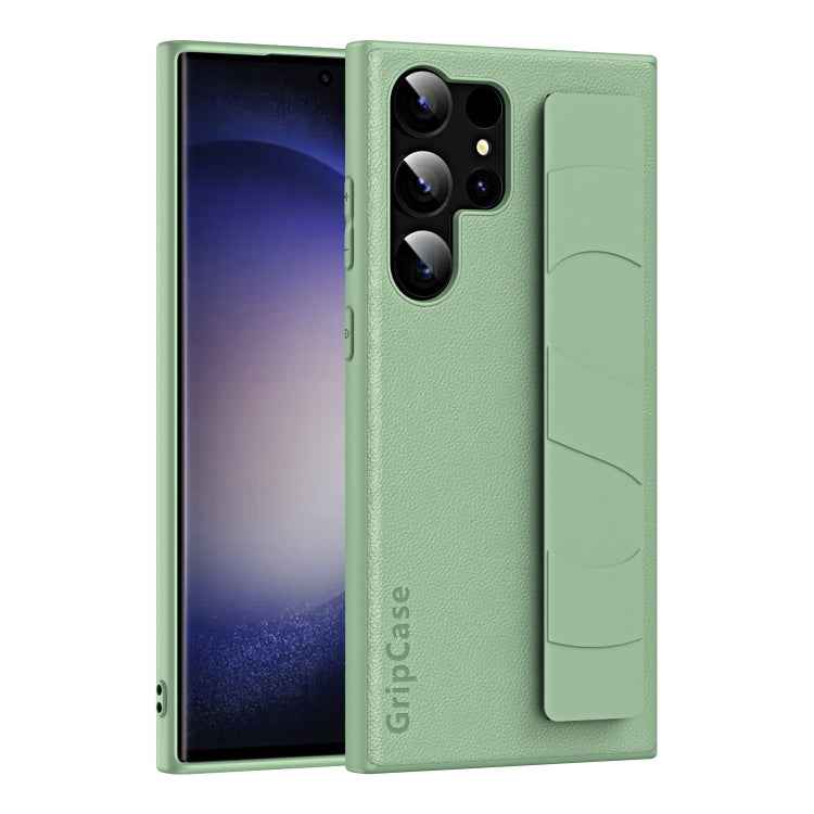 Skin Elastic Wrist Grip Back Cover Phone Case, For Samsung Galaxy S25 5G, For Samsung Galaxy S25+ 5G, For Samsung Galaxy S25 Ultra 5G, For Samsung Galaxy S24 Ultra 5G, For Samsung Galaxy S24+ 5G, For Samsung Galaxy S24 5G, For Samsung Galaxy S23 Ultra ...