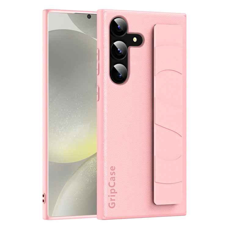 Skin Elastic Wrist Grip Back Cover Phone Case, For Samsung Galaxy S25 5G, For Samsung Galaxy S25+ 5G, For Samsung Galaxy S25 Ultra 5G, For Samsung Galaxy S24 Ultra 5G, For Samsung Galaxy S24+ 5G, For Samsung Galaxy S24 5G, For Samsung Galaxy S23 Ultra ...