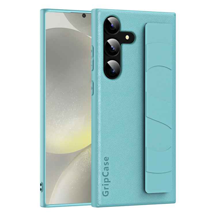 Skin Elastic Wrist Grip Back Cover Phone Case, For Samsung Galaxy S25 5G, For Samsung Galaxy S25+ 5G, For Samsung Galaxy S25 Ultra 5G, For Samsung Galaxy S24 Ultra 5G, For Samsung Galaxy S24+ 5G, For Samsung Galaxy S24 5G, For Samsung Galaxy S23 Ultra ...