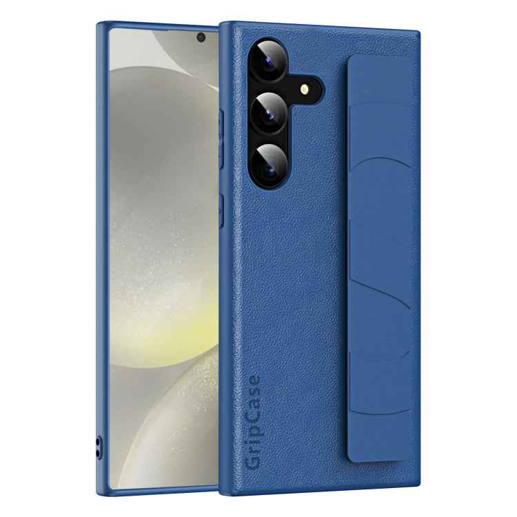 Skin Elastic Wrist Grip Back Cover Phone Case, For Samsung Galaxy S25 5G, For Samsung Galaxy S25+ 5G, For Samsung Galaxy S25 Ultra 5G, For Samsung Galaxy S24 Ultra 5G, For Samsung Galaxy S24+ 5G, For Samsung Galaxy S24 5G, For Samsung Galaxy S23 Ultra ...