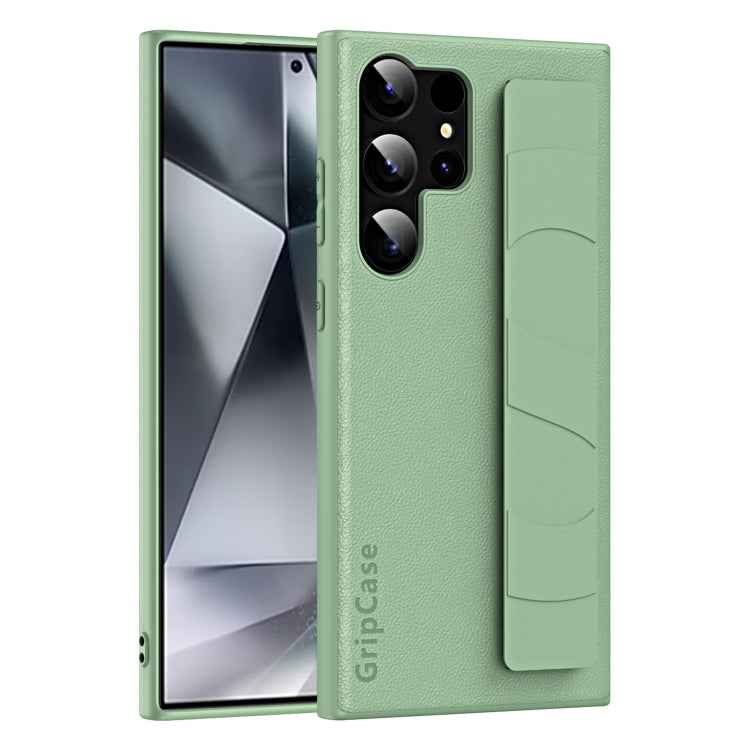 Skin Elastic Wrist Grip Back Cover Phone Case, For Samsung Galaxy S25 5G, For Samsung Galaxy S25+ 5G, For Samsung Galaxy S25 Ultra 5G, For Samsung Galaxy S24 Ultra 5G, For Samsung Galaxy S24+ 5G, For Samsung Galaxy S24 5G, For Samsung Galaxy S23 Ultra ...