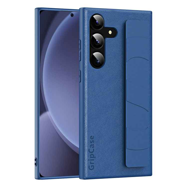 Skin Elastic Wrist Grip Back Cover Phone Case, For Samsung Galaxy S25 5G, For Samsung Galaxy S25+ 5G, For Samsung Galaxy S25 Ultra 5G, For Samsung Galaxy S24 Ultra 5G, For Samsung Galaxy S24+ 5G, For Samsung Galaxy S24 5G, For Samsung Galaxy S23 Ultra ...