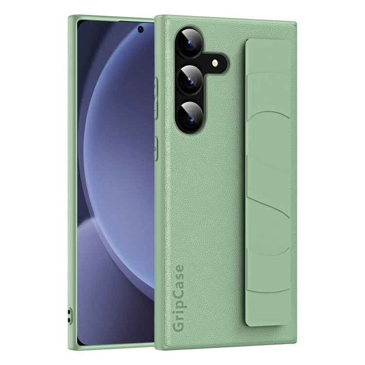 Skin Elastic Wrist Grip Back Cover Phone Case, For Samsung Galaxy S25 5G, For Samsung Galaxy S25+ 5G, For Samsung Galaxy S25 Ultra 5G, For Samsung Galaxy S24 Ultra 5G, For Samsung Galaxy S24+ 5G, For Samsung Galaxy S24 5G, For Samsung Galaxy S23 Ultra ...