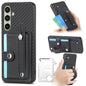 Wristband Kickstand Wallet Back Phone Case with Tool Knife, For Samsung Galaxy A57 5G, For Samsung Galaxy A37 5G, For Samsung Galaxy S25 Edge 5G, For Samsung Galaxy A56 5G, For Samsung Galaxy A36, For Samsung Galaxy S25 5G, For Samsung Galaxy S25+ 5G  ...