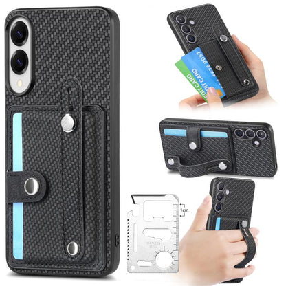 Wristband Kickstand Wallet Back Phone Case with Tool Knife, For Samsung Galaxy A57 5G, For Samsung Galaxy A37 5G, For Samsung Galaxy S25 Edge 5G, For Samsung Galaxy A56 5G, For Samsung Galaxy A36, For Samsung Galaxy S25 5G, For Samsung Galaxy S25+ 5G  ...