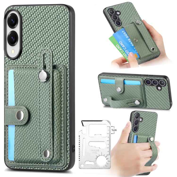 Wristband Kickstand Wallet Back Phone Case with Tool Knife, For Samsung Galaxy S25 Edge 5G, For Samsung Galaxy A56 5G, For Samsung Galaxy A36, For Samsung Galaxy S25 5G, For Samsung Galaxy S25+ 5G, For Samsung Galaxy S25 Ultra 5G                       ...