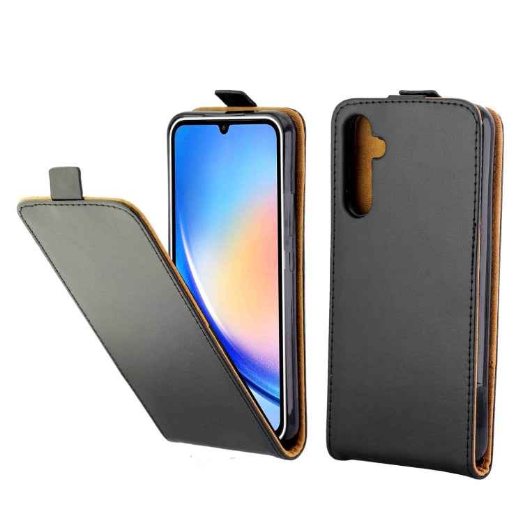 Vertical Flip Leather Case with Card Slot, For Samsung Galaxy A36 / A56 5G, For Samsung Galaxy A26 5G, For Samsung Galaxy S25 5G, For Samsung Galaxy S25+ 5G, For Samsung Galaxy S25 Ultra 5G, For Samsung Galaxy A16 5G, For Samsung Galaxy A06 4G         ...