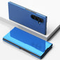 Plated Mirror Horizontal Flip Leather Phone Case with Holder, For Galaxy Z Fold8 5G, For Galaxy Z Fold8 Ultra 5G, For Galaxy Z TriFold, For Galaxy Z Fold7, For Galaxy Z Fold6, For Galaxy Z Fold5 5G