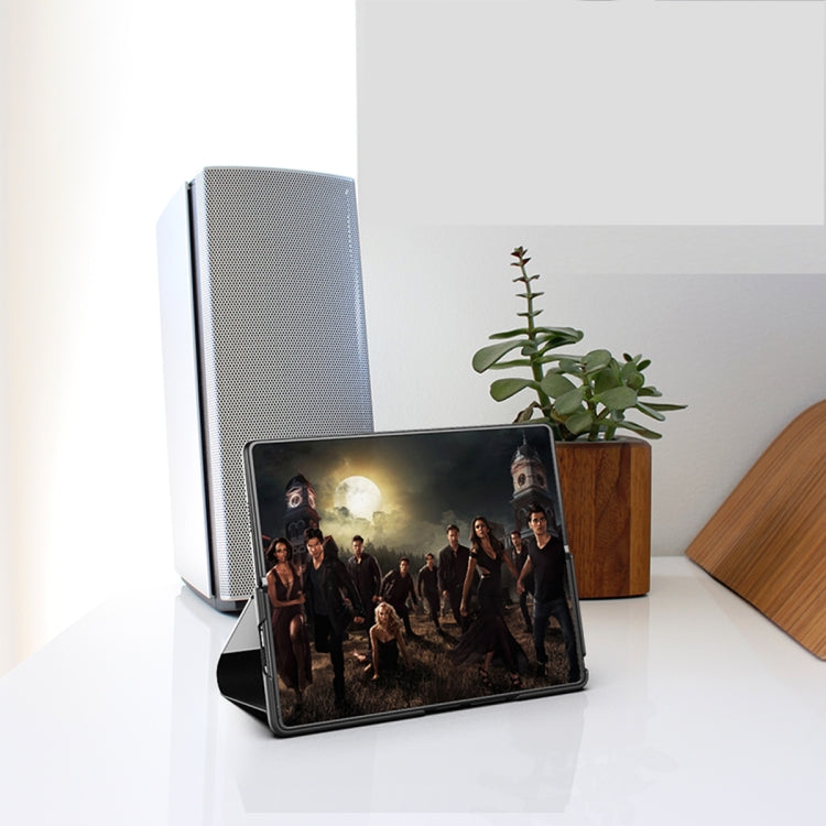 Plated Mirror Horizontal Flip Leather Phone Case with Holder, For Samsung Galaxy Z TriFold, For Samsung Galaxy Z Fold7, For Samsung Galaxy Z Fold6, For Galaxy Z Fold 5 5G