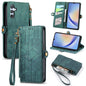 Geometric Zipper Wallet Side Buckle Leather Phone Case, For Samsung Galaxy A54 5G, For Samsung Galaxy S23 Ultra 5G, For Samsung Galaxy S23+ 5G, For Samsung Galaxy S23 5G, For Samsung Galaxy A14 5G, For Samsung Galaxy S20 FE, For Samsung Galaxy M33     ...