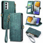 Geometric Zipper Wallet Side Buckle Leather Phone Case, For Samsung Galaxy A54 5G, For Samsung Galaxy S23 Ultra 5G, For Samsung Galaxy S23+ 5G, For Samsung Galaxy S23 5G, For Samsung Galaxy A14 5G, For Samsung Galaxy S20 FE, For Samsung Galaxy M33     ...