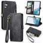 Geometric Zipper Wallet Side Buckle Leather Phone Case, For Samsung Galaxy S26 Edge 5G, For Samsung Galaxy A57 5G, For Samsung Galaxy A37 5G, For Samsung Galaxy S25 Edge 5G, For Samsung Galaxy A56 5G, For Samsung Galaxy A36 5G, For Samsung Galaxy S25 5...