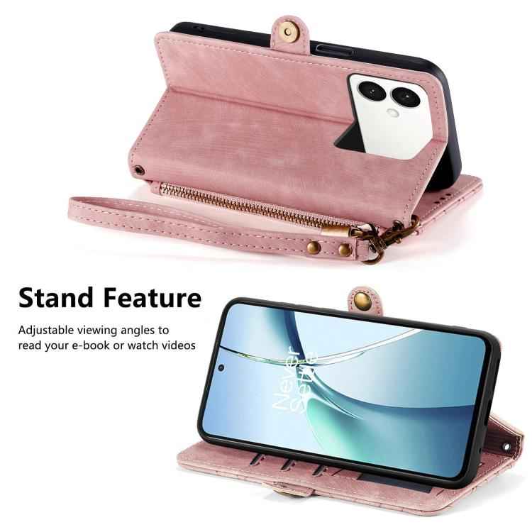 Geometric Zipper Wallet Side Buckle Leather Phone Case, For Samsung Galaxy S26 Edge 5G, For Samsung Galaxy S25 Edge 5G, For Samsung Galaxy A36 5G, For Samsung Galaxy S25 5G, For Samsung Galaxy S25+ 5G, For Samsung Galaxy S25 Ultra 5G                   ...