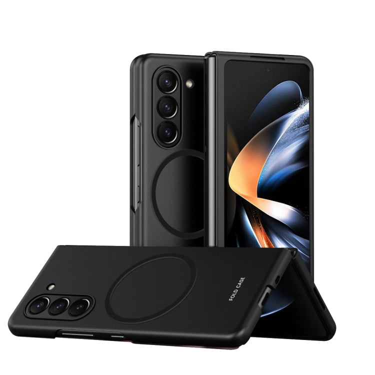 Skin Feel Magnetic Shockproof Phone Case, For Galaxy Z Fold8 Ultra 5G, For Galaxy Z Fold7, For Galaxy Z Fold6, For Galaxy Z Fold5 5G