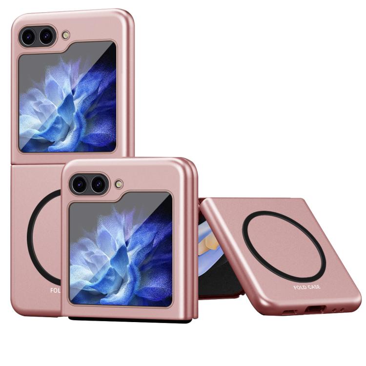 Skin Feel Magnetic MagSafe Shockproof Phone Case, For Samsung Galaxy Z Flip7 5G, For Samsung Galaxy Z Flip6 / Flip7 FE, For Samsung Galaxy Z Flip5 5G