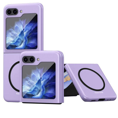 Skin Feel Magnetic MagSafe Shockproof Phone Case, For Samsung Galaxy Z Flip7 5G, For Samsung Galaxy Z Flip6 / Flip7 FE, For Samsung Galaxy Z Flip5 5G