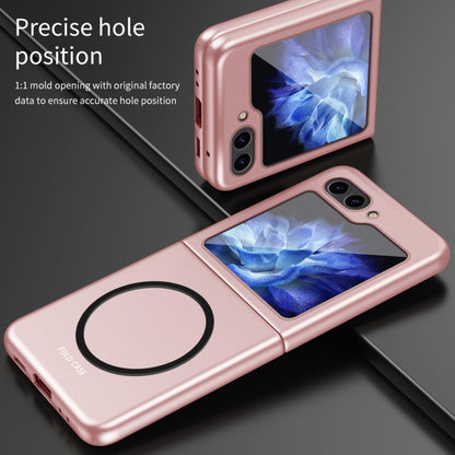 Skin Feel Magnetic MagSafe Shockproof Phone Case, For Samsung Galaxy Z Flip7 5G, For Samsung Galaxy Z Flip6 / Flip7 FE, For Samsung Galaxy Z Flip5 5G