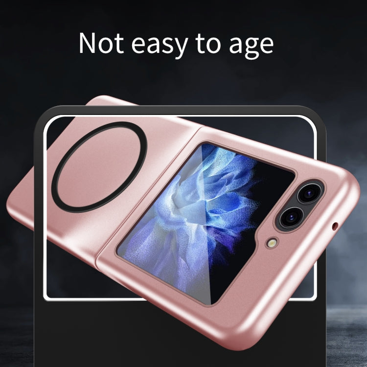 Skin Feel Magnetic MagSafe Shockproof Phone Case, For Samsung Galaxy Z Flip7 5G, For Samsung Galaxy Z Flip6 / Flip7 FE, For Samsung Galaxy Z Flip5 5G