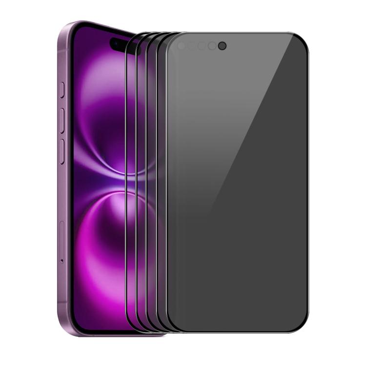 5pcs ENKAY Hat-Prince 28° Anti-peeping Tempered Glass Protector Full Screen Film