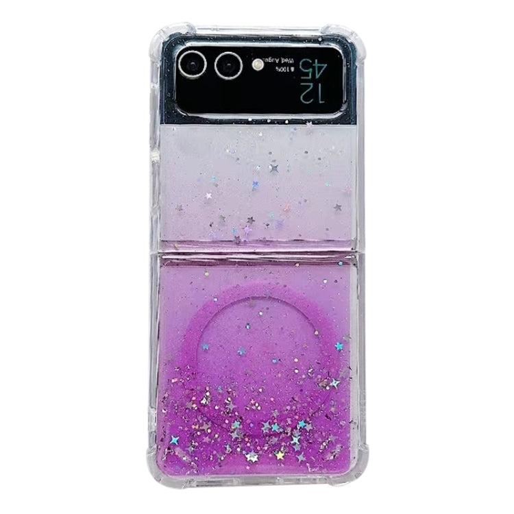 Magsafe Glitter TPU Phone Case, For Samsung Galaxy Z Flip7 FE / Flip6, For Samsung Galaxy Z Flip7, For Samsung Galaxy Z Flip5, For Samsung Galaxy Z Flip4, For Samsung Galaxy Z Flip3