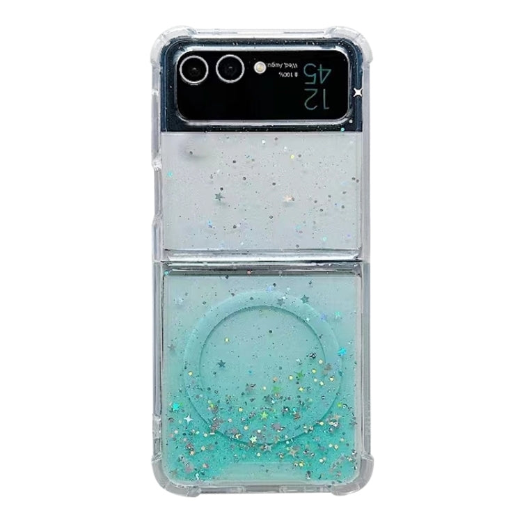 Magsafe Glitter TPU Phone Case, For Samsung Galaxy Z Flip7 FE / Flip6, For Samsung Galaxy Z Flip7, For Samsung Galaxy Z Flip5, For Samsung Galaxy Z Flip4, For Samsung Galaxy Z Flip3
