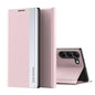 Side Electroplated Adsorption Leather Phone Case, For Samsung Galaxy S24+ 5G, For Samsung Galaxy S24 5G, For Samsung Galaxy A15, For Samsung Galaxy A05s, For Samsung Galaxy M34 5G, For Samsung Galaxy S23 FE 5G