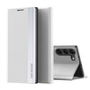 Side Electroplated Adsorption Leather Phone Case, For Samsung Galaxy S24+ 5G, For Samsung Galaxy S24 5G, For Samsung Galaxy A15, For Samsung Galaxy A05s, For Samsung Galaxy M34 5G, For Samsung Galaxy S23 FE 5G