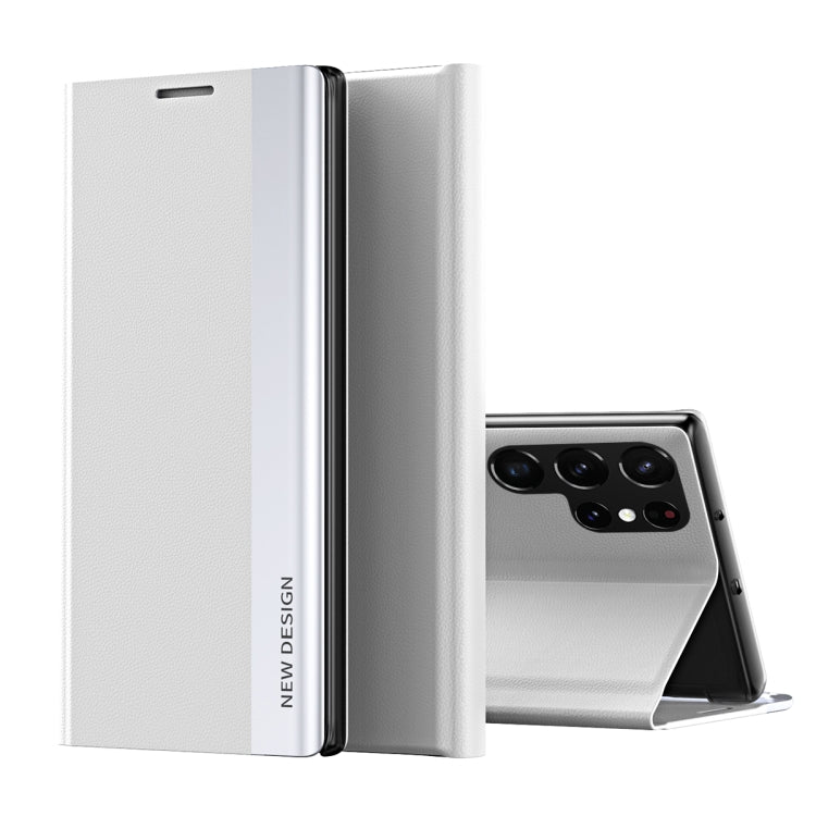 Side Electroplated Adsorption Leather Phone Case, For Samsung Galaxy S25 Edge 5G, For Samsung Galaxy A56 5G, For Samsung Galaxy A36 5G, For Samsung Galaxy S25 5G, For Samsung Galaxy S25+ 5G, For Samsung Galaxy S25 Ultra 5G