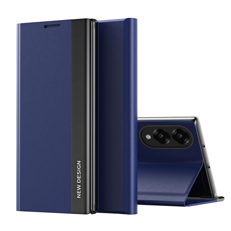 Side Electroplated Adsorption Leather Phone Case, For Samsung Galaxy S25 Edge 5G, For Samsung Galaxy A56 5G, For Samsung Galaxy A36 5G, For Samsung Galaxy S25 5G, For Samsung Galaxy S25+ 5G, For Samsung Galaxy S25 Ultra 5G