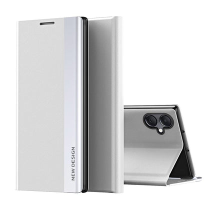Side Electroplated Adsorption Leather Phone Case, For Samsung Galaxy S26+ 5G, For Samsung Galaxy S26  Ultra 5G, For Samsung Galaxy S26 5G, For Samsung Galaxy S25 FE 5G, For Samsung Galaxy A07 5G, For Samsung Galaxy A17 5G