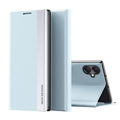 Side Electroplated Adsorption Leather Phone Case, For Samsung Galaxy S26+ 5G, For Samsung Galaxy S26  Ultra 5G, For Samsung Galaxy S26 5G, For Samsung Galaxy S25 FE 5G, For Samsung Galaxy A07 5G, For Samsung Galaxy A17 5G