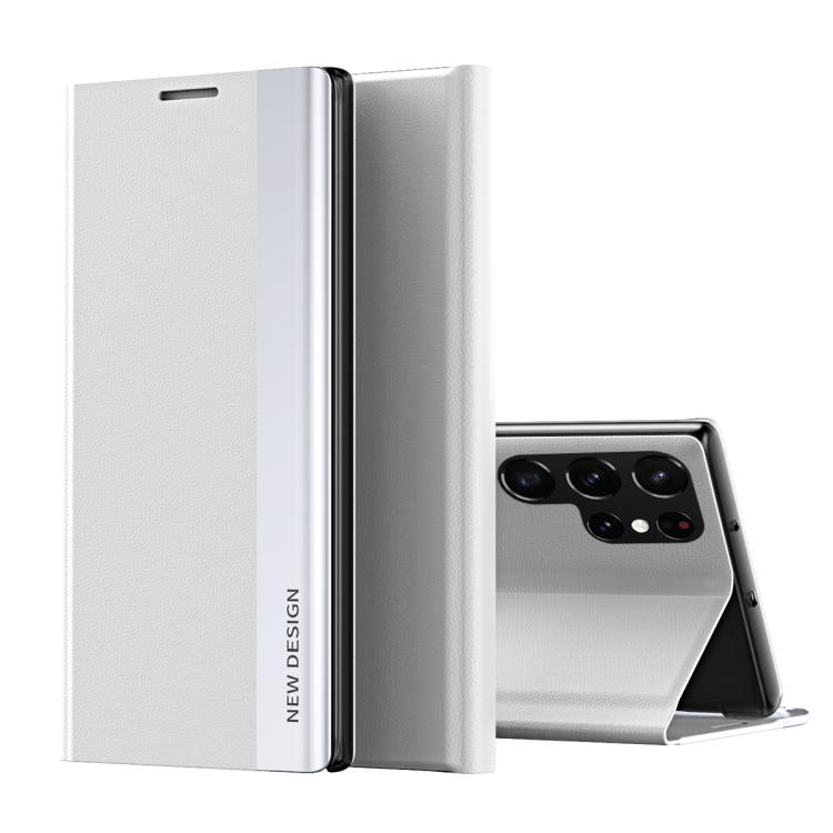 Side Electroplated Adsorption Leather Phone Case, For Samsung Galaxy S26+ 5G, For Samsung Galaxy S26  Ultra 5G, For Samsung Galaxy S26 5G, For Samsung Galaxy S25 FE 5G, For Samsung Galaxy A07 5G, For Samsung Galaxy A17 5G