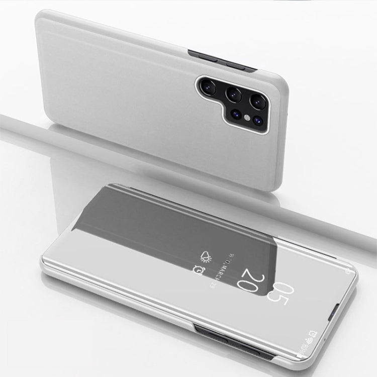 Plated Mirror Horizontal Flip Leather Phone Case with Holder, For Galaxy A55, For Galaxy A35, For Galaxy S24 Ultra 5G, For Galaxy S24+ 5G, For Galaxy S24 5G, For Galaxy A15