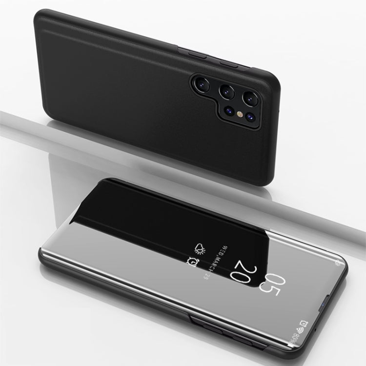 Plated Mirror Horizontal Flip Leather Phone Case with Holder, For Galaxy A55, For Galaxy A35, For Galaxy S24 Ultra 5G, For Galaxy S24+ 5G, For Galaxy S24 5G, For Galaxy A15