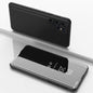Plated Mirror Horizontal Flip Leather Phone Case with Holder, For Galaxy A55, For Galaxy A35, For Galaxy S24 Ultra 5G, For Galaxy S24+ 5G, For Galaxy S24 5G, For Galaxy A15