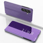 Plated Mirror Horizontal Flip Leather Phone Case with Holder, For Galaxy S26+ 5G, For Galaxy S26 Ultra 5G, For Galaxy S26 5G, For Galaxy A57 5G, For Galaxy A37 5G, For Galaxy A27 5G