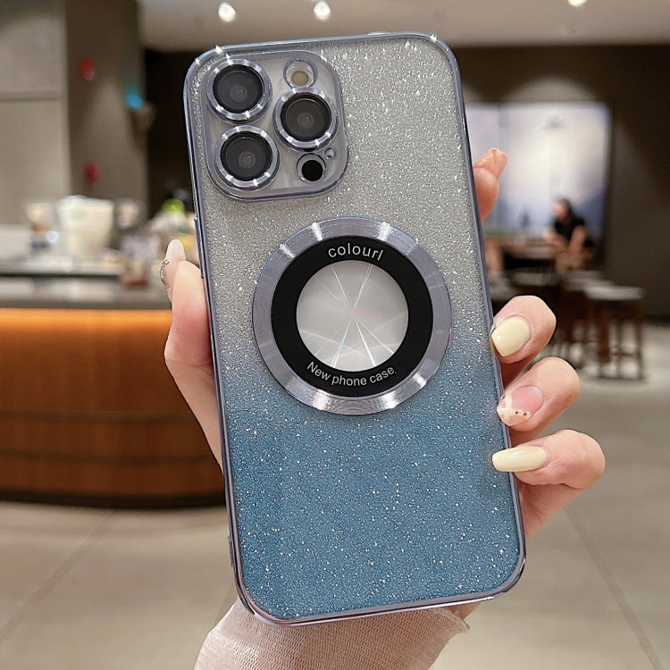 Gradient Glitter Electroplating MagSafe TPU Phone Case