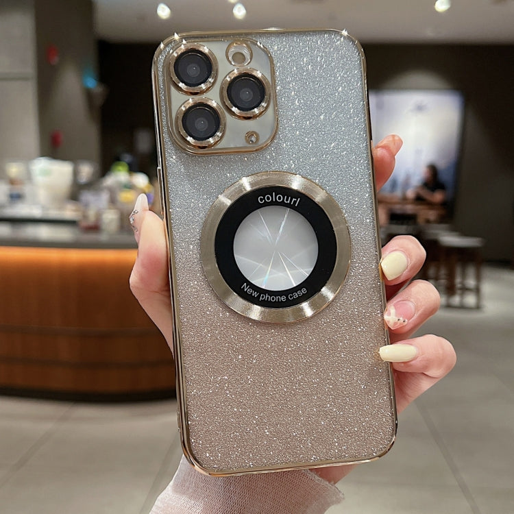 Gradient Glitter Electroplating MagSafe TPU Phone Case