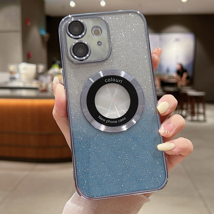 Gradient Glitter Electroplating MagSafe TPU Phone Case