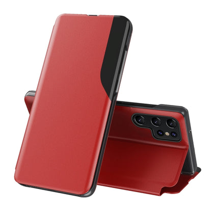 Attraction Flip Holder Leather Phone Case, For Samsung Galaxy S24 Ultra 5G, For Samsung Galaxy S24+ 5G, For Samsung Galaxy S24 5G, For Samsung Galaxy A15, For Samsung Galaxy A05s, For Samsung Galaxy S23 FE 5G, For Samsung Galaxy A13 5G