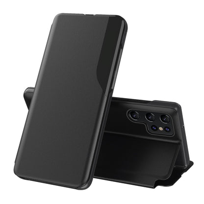 Attraction Flip Holder Leather Phone Case, For Samsung Galaxy S24 Ultra 5G, For Samsung Galaxy S24+ 5G, For Samsung Galaxy S24 5G, For Samsung Galaxy A15, For Samsung Galaxy A05s, For Samsung Galaxy S23 FE 5G, For Samsung Galaxy A13 5G