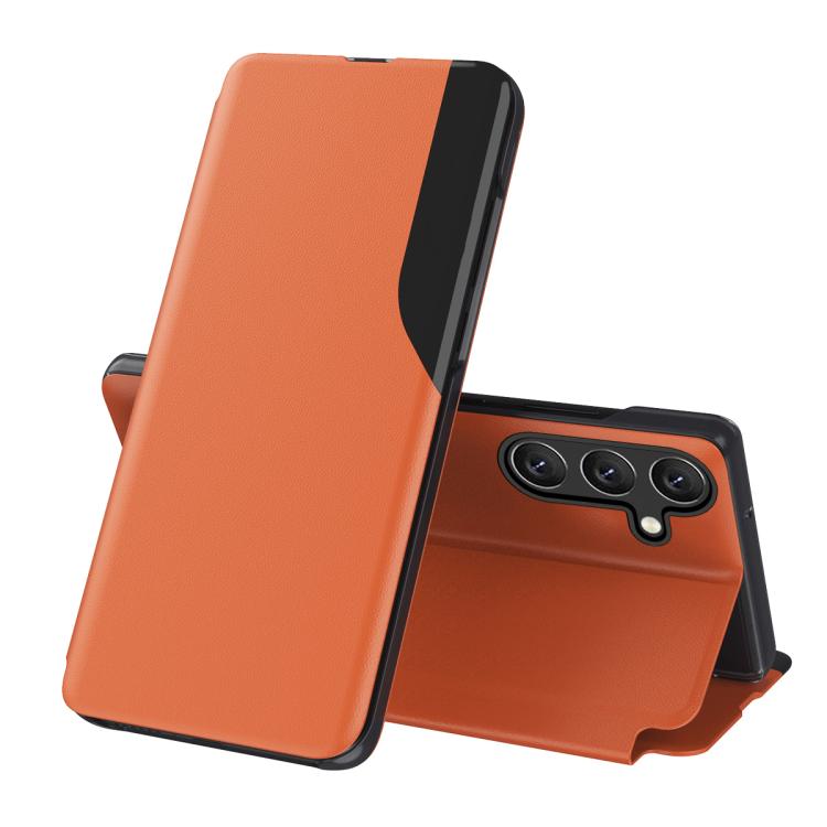 Attraction Flip Holder Leather Phone Case, For Galaxy S26+ 5G, For Galaxy S26 Ultra 5G, For Galaxy S26 5G, For Galaxy A27 5G, For Galaxy S25 FE 5G, For Galaxy A07 5G, For Galaxy A17 5G, For Galaxy S25 Edge 5G