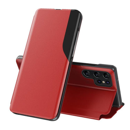 Attraction Flip Holder Leather Phone Case, For Galaxy S26+ 5G, For Galaxy S26 Ultra 5G, For Galaxy S26 5G, For Galaxy A27 5G, For Galaxy S25 FE 5G, For Galaxy A07 5G, For Galaxy A17 5G, For Galaxy S25 Edge 5G